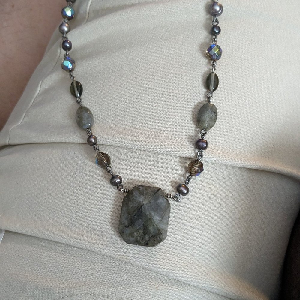 2 Vintage Lia Sophia Necklaces
